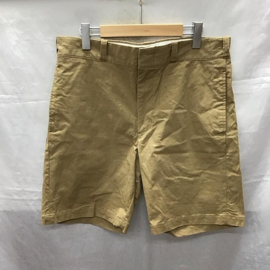 ディッキーズ Dickies パンツ ショートパンツ 221m40rh02 RonHerman ショートパンツ ハーフパンツ L ロゴ、文字 ベージュ / ベージュ /  メンズ USED 古着 中古 10121448