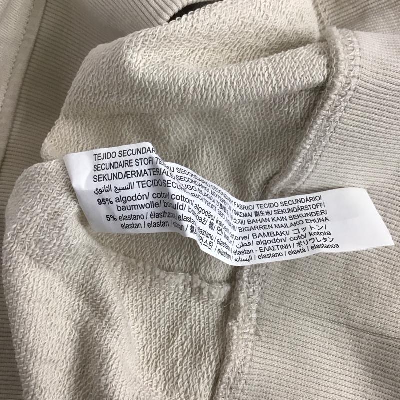 ザラ ZARA トレーナー 長袖 L 無地 アイボリー / アイボリー / レディース USED 古着 中古 10124785