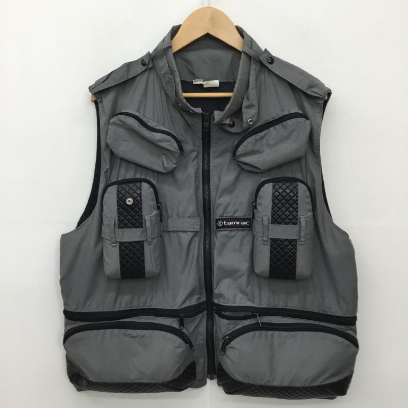 ユーズドクロージング used clothes ジャケット、上着 ジャケット、ブレザー ベスト XL 無地 灰 / グレー / メンズ USED 古着 中古 10136782