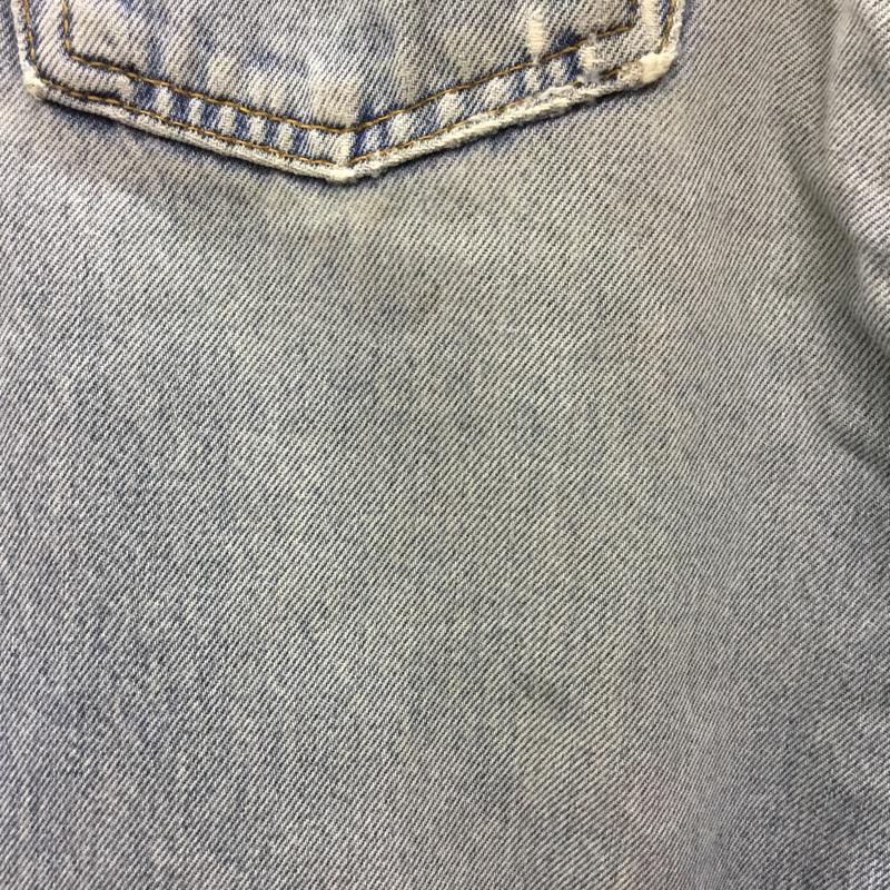 リーバイス Levi s パンツ デニム、ジーンズ W32 L32 32インチ 無地 青 / ブルー /  メンズ USED 古着 中古 10120996