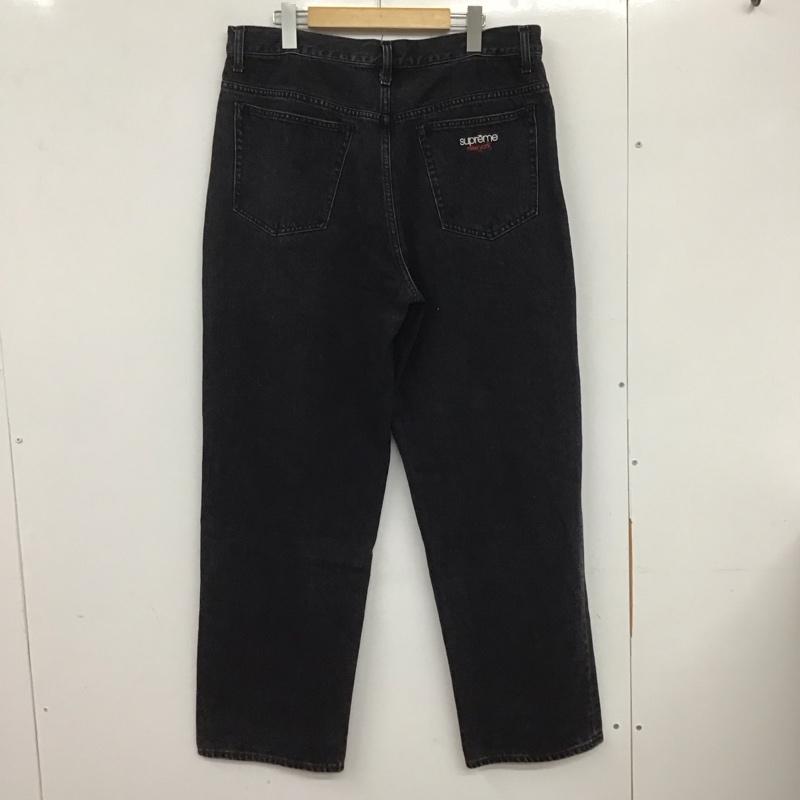 シュプリーム Supreme パンツ デニム、ジーンズ 24SS Baggy Jean バギーデニム 32 32 ロゴ、文字 黒 / ブラック / メンズ USED 古着 中古 10133264