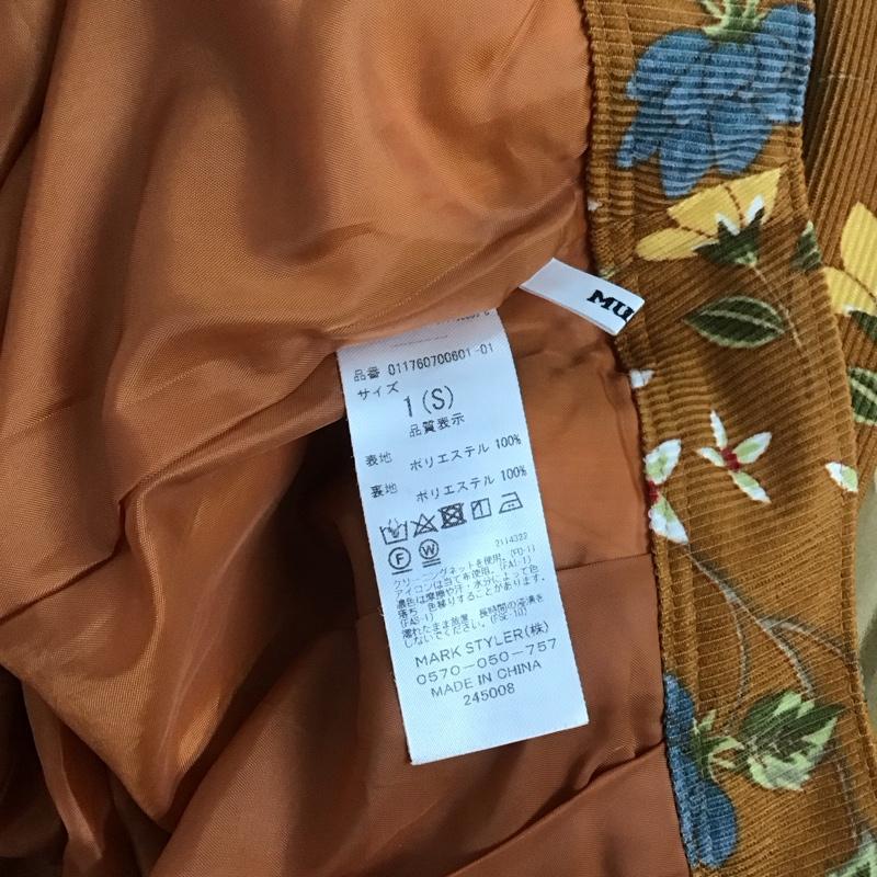 ムルーア MURUA ボトムス ボトムス S 総柄 茶 / ブラウン / レディース USED 古着 中古 10139959