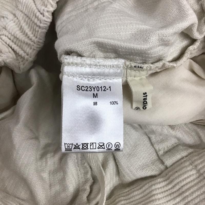 スタディオクリップ studio CLIP ボトムス ボトムス M 無地 白 / ホワイト / レディース USED 古着 中古 10121538