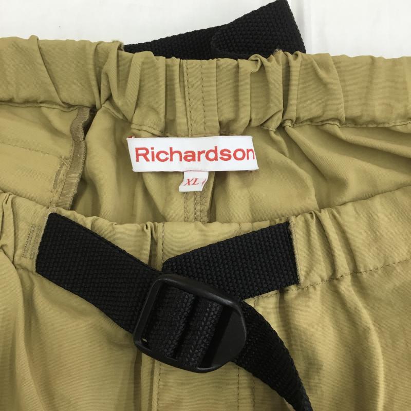 リチャードソン RICHARDSON パンツ ショートパンツ XL ワンポイント 茶 / ブラウン / メンズ USED 古着 中古 10129017