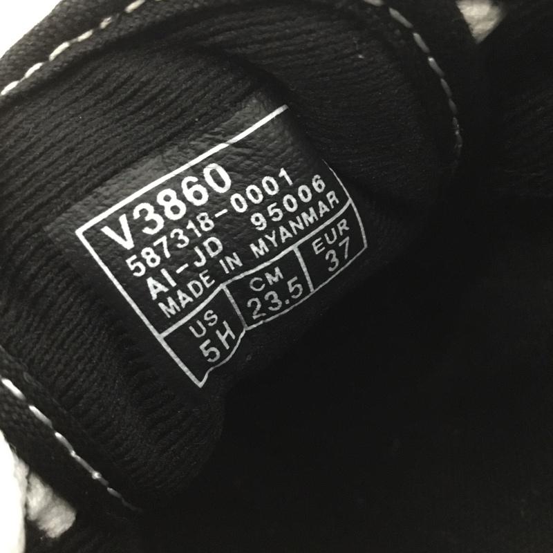 バンズ VANS スニーカー スニーカー V3860 ROADRIP 23.5cm 23.5cm ロゴ、文字 黒 / ブラック / X 白 / ホワイト / レディース USED 古着 中古 10136400