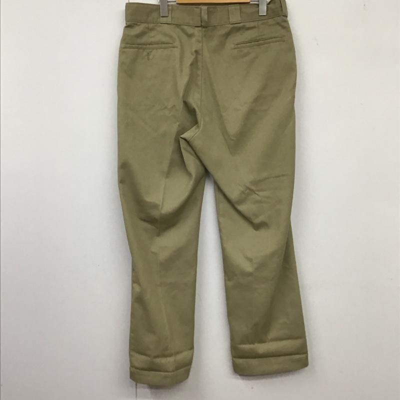 ディッキーズ Dickies パンツ チノパン チノパン ワイドパンツ カジュアルパンツ 80s talon 36インチ 無地 ベージュ / ベージュ / メンズ USED 古着 中古 10132401