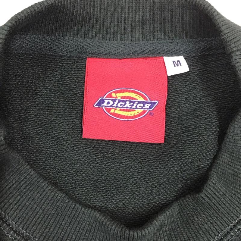 ディッキーズ Dickies トレーナー 長袖 長袖スウェット 長袖トレーナー リブカットソー 長袖カットソー プリントトレーナー M ロゴ、文字 緑 / グリーン / メンズ USED 古着 中古 10111805