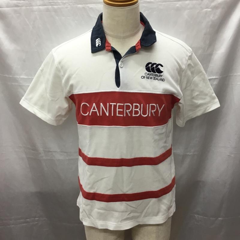 カンタベリー CANTERBURY ポロシャツ 半袖 半袖ポロシャツ カラーシャツ 半袖カットソー M ロゴ、文字 マルチカラー / マルチカラー /  メンズ USED 古着 中古 10112319