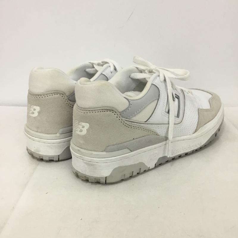 ニューバランス New Balance スニーカー スニーカー BB550 NCB 25.5cm 25.5cm ロゴ、文字 白 / ホワイト / X 灰 / グレー / メンズ USED 古着 中古 10136474