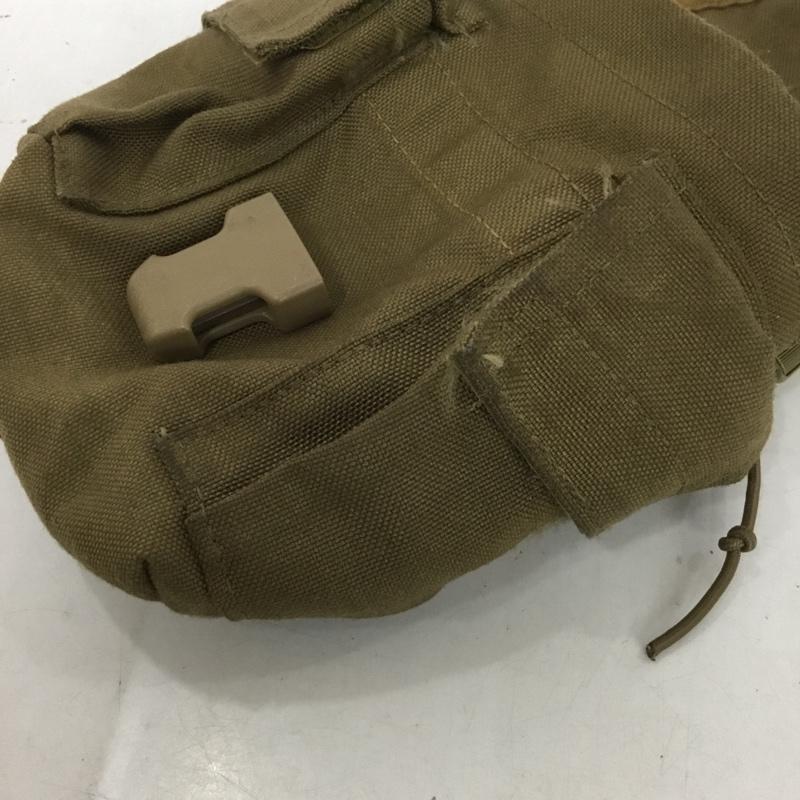 古着 USED バッグ バッグ ミリタリー キャンティーンポーチ 無地 茶 / ブラウン / メンズ USED 古着 中古 10137423