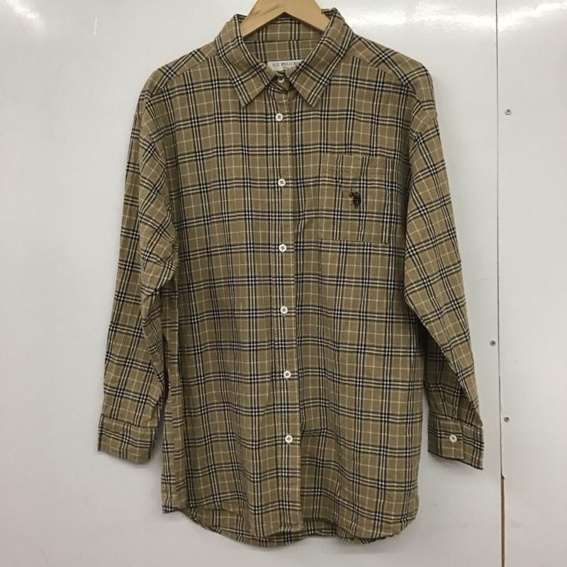 ユーエスポロアッスン U.S.POLO ASSN. シャツ、ブラウス 長袖 FREE チェック マルチカラー / マルチカラー / レディース USED 古着 中古 10133800