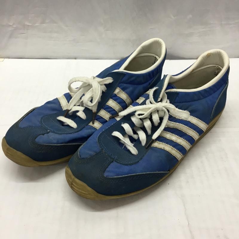古着 USED スニーカー スニーカー 70年代 80年代 ランニングシューズ USA製 アメリカ製 ローカット 無地 青 / ブルー / X 白 / ホワイト / メンズ USED 古着 中古 10122218