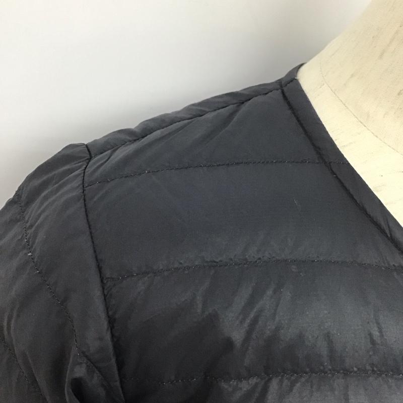 モンベル mont-bell ジャケット、上着 ジャケット、ブレザー 1601109 ダウンジャケット ナイロンジャケット アウター XS ロゴ、文字 紺 / ネイビー / レディース USED 古着 中古 10127846