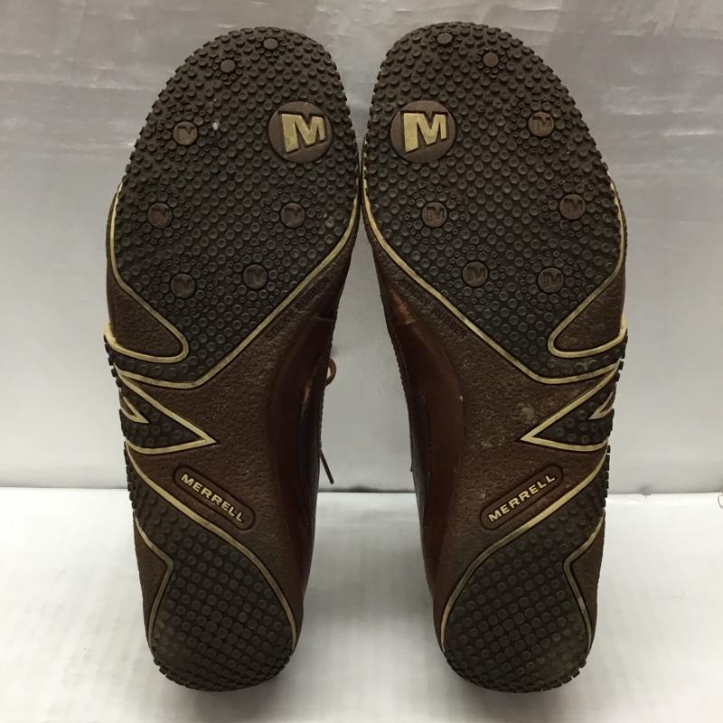 メレル MERRELL スニーカー スニーカー 1105 カジュアルシューズ UK9 US:9.5 ロゴ、文字 茶 / ブラウン / メンズ USED 古着 中古 10119894
