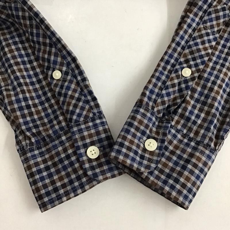 フレッドペリー FRED PERRY シャツ、ブラウス 長袖 長袖シャツ チェックシャツ カラーシャツ ボタンダウンシャツ XS チェック マルチカラー / マルチカラー / メンズ USED 古着 中古 10130129