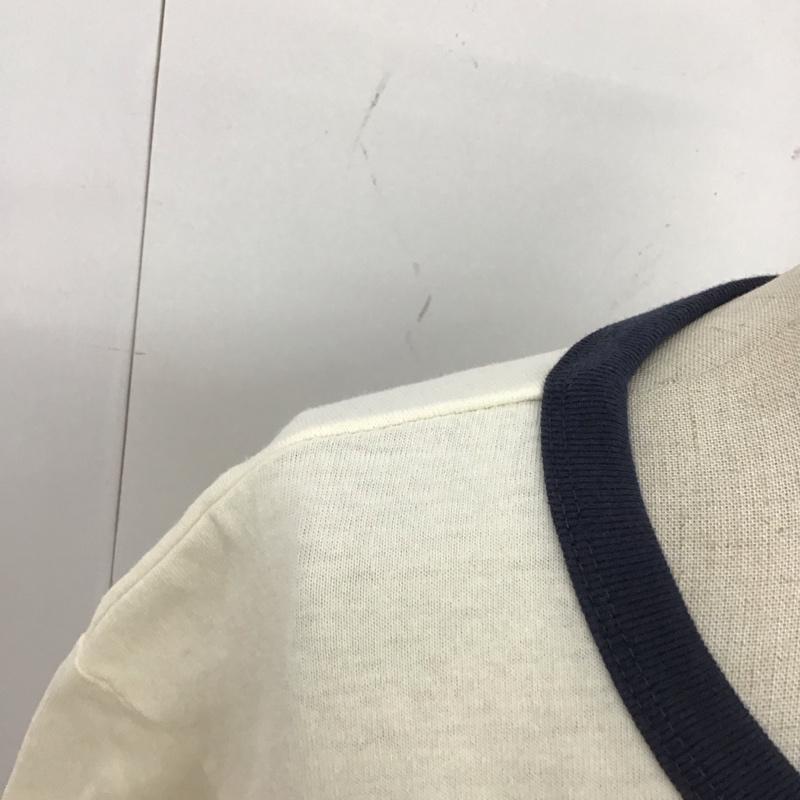 ハロータウンストアーズ HARROWTOWNSTORES Tシャツ 半袖 半袖カットソー クルーネックカットソー プリントTシャツ FREE ロゴ、文字 オフホワイト / オフホワイト / レディース USED 古着 中古 10115923