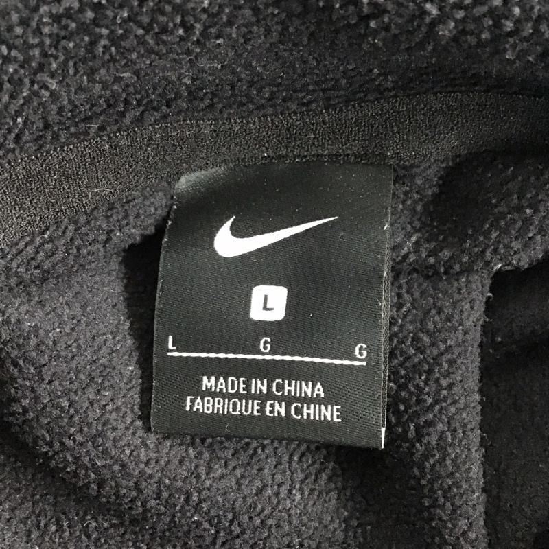 ナイキ NIKE パーカー 長袖 bv5213-011 プルオーバーパーカー スポーツウェア L ロゴ、文字 黒 / ブラック / メンズ USED 古着 中古 10124728
