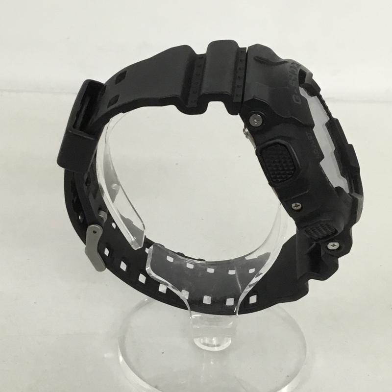 ジーショック G-SHOCK 腕時計 デジタル GD-100 ロゴ、文字 黒 / ブラック / メンズ USED 古着 中古 10131074