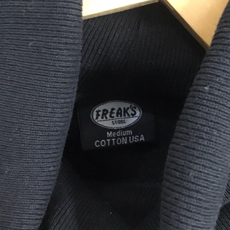 フリークスストア FREAK S STORE トレーナー 長袖 長袖トレーナー スウェット スタンドネック プルオーバー M 無地 黒 / ブラック / メンズ USED 古着 中古 10137660