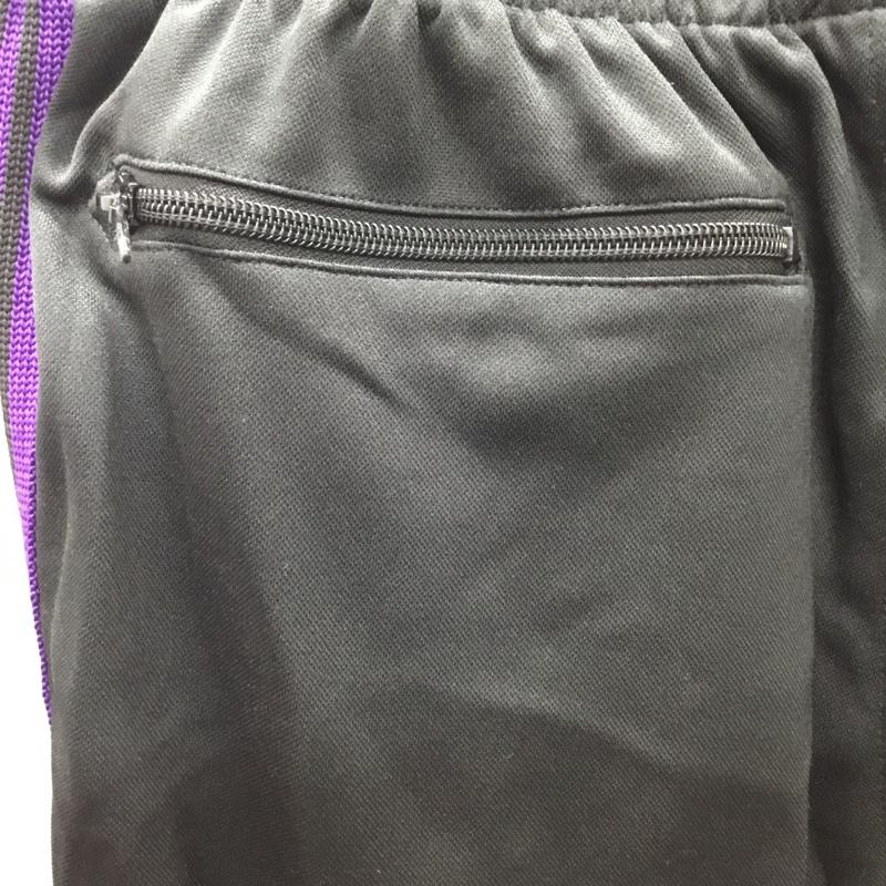 ニードルス Needles パンツ ワークパンツ、ペインターパンツ ジャージ パンツ ワイドパンツ カジュアルパンツ L ロゴ、文字 黒 / ブラック /  メンズ USED 古着 中古 10122404