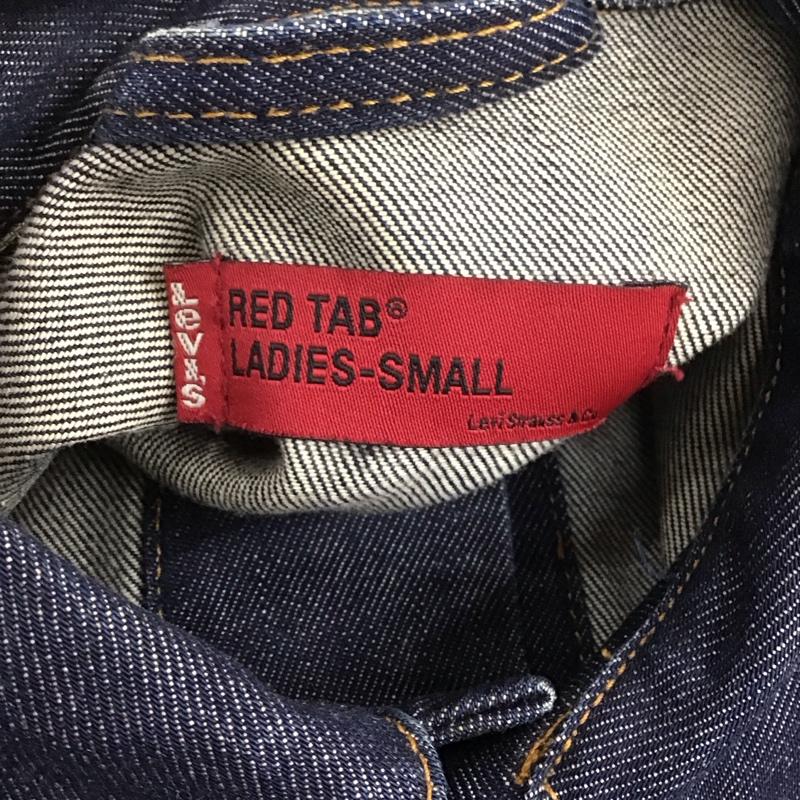 リーバイスレッドタブ Levi s RED TAB ジャケット、上着 ジャケット、ブレザー pcl01j-33221l Gジャン デニムジャケット アウター カジュアルジャケット S 無地 インディゴ / インディゴ / レディース USED 古着 中古 10109230