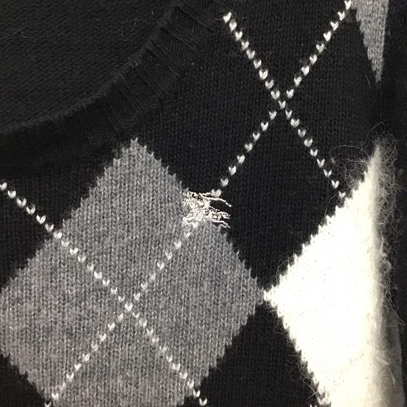 バーバリーロンドン Burberry London ニット、セーター 長袖 長袖ニットカットソー ニット セーター クルーネックニット 38 ロゴ、文字 マルチカラー / マルチカラー / レディース USED 古着 中古 10117885