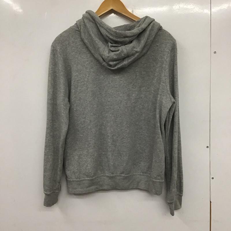 ナイキ NIKE パーカー 長袖 M 無地 灰 / グレー / レディース USED 古着 中古 10133464