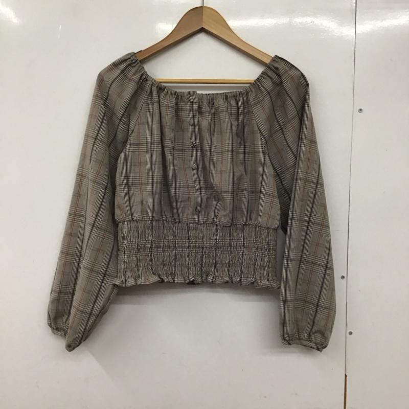 アルシーヴ archives シャツ、ブラウス 長袖 M チェック マルチカラー / マルチカラー / レディース USED 古着 中古 10130063