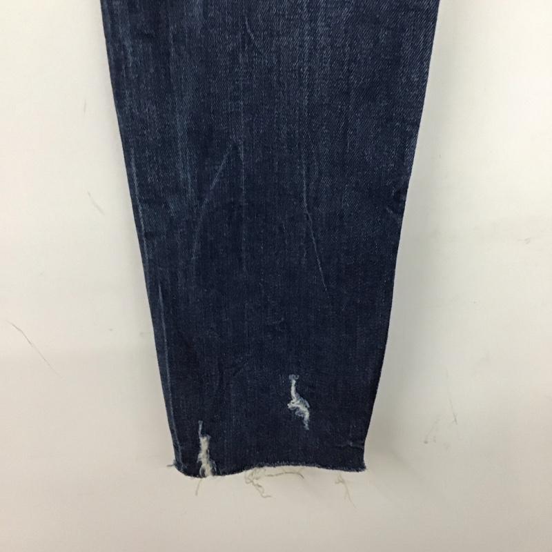 ザラ ZARA パンツ デニム、ジーンズ 38 無地 インディゴ / インディゴ / レディース USED 古着 中古 10137886