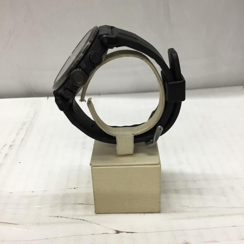 プロトレック PRO TREK 腕時計 アナログ(クォーツ式) PRW-6600Y 電波ソーラー 箱有 ロゴ、文字 黒 / ブラック / メンズ USED 古着 中古 10106445