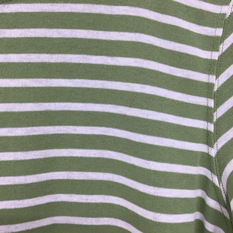 モンベル mont-bell Tシャツ 長袖 1114544 WIC.ボーダー ロングスリーブT XL ボーダー柄 マルチカラー / マルチカラー / レディース USED 古着 中古 10130291