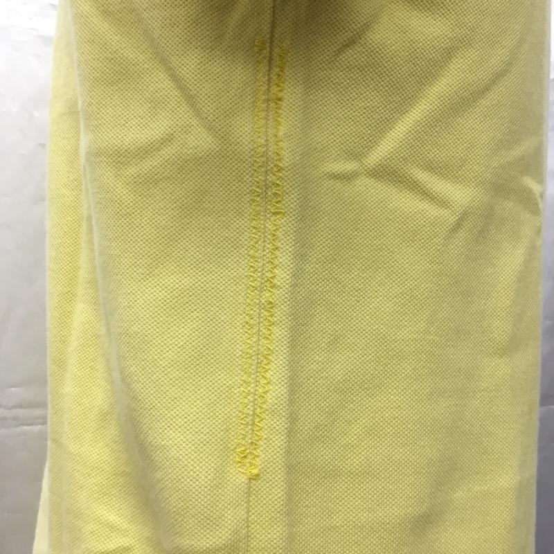 ポロバイラルフローレン Polo by RALPH LAUREN ポロシャツ 半袖 半袖ポロシャツ カラーシャツ 半袖カットソー M ロゴ、文字 黄 / イエロー / メンズ USED 古着 中古 10108546