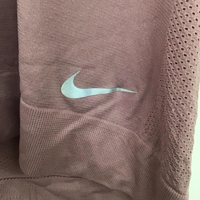 ナイキ NIKE Tシャツ 半袖 AT0579-515 DRI-FIT メッシュ タグ付き M ワンポイント 桃 / ピンク / レディース USED 古着 中古 10135604
