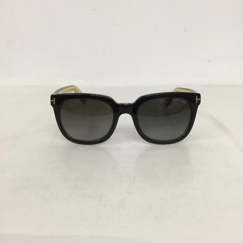 トム フォード TOM FORD めがね・サングラス サングラス ロゴ、文字 黒 / ブラック / X ベージュ / ベージュ / メンズ USED 古着 中古 10131715
