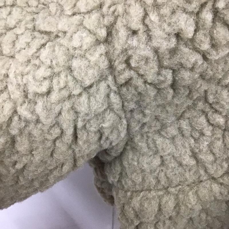 古着 USED コート コート一般 EAZ5022307A0001 ヴィンテージボア ビッグカーディガン SUMI STYLE タグ付き FREE 無地 ベージュ / ベージュ / レディース USED 古着 中古 10121872