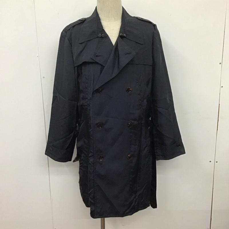 ザラメン ZARA MAN ジャケット、上着 ジャンパー、ブルゾン ロングコート ロングジャケット カラージャケット アウター L 無地 紺 / ネイビー / メンズ USED 古着 中古 10107702