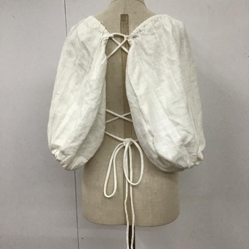 ビラボン BILLABONG カットソー 半袖 BA013-130 ショート丈 S 無地 白 / ホワイト /  レディース USED 古着 中古 10114244