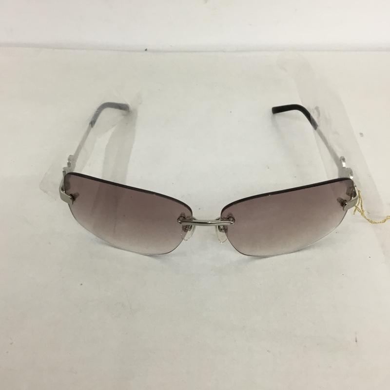 ドルチェアンドガッバーナ DOLCE&GABBANA めがね・サングラス サングラス DD6039B グラデーション ケース付き ロゴ、文字 銀 / シルバー / レディース USED 古着 中古 10129347