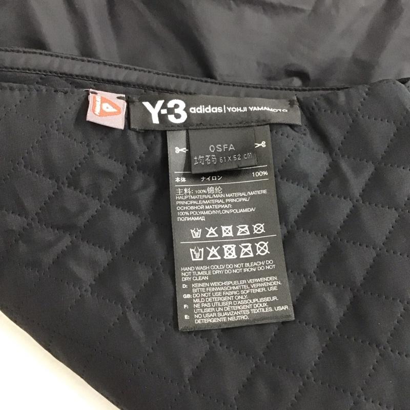 ワイスリー Y-3 ベスト ベスト GK3130 CH2 Quilted Reversible Collar プルオーバー ハーフジップ リバーシブル ロゴ、文字 黒 / ブラック / メンズ USED 古着 中古 10139354