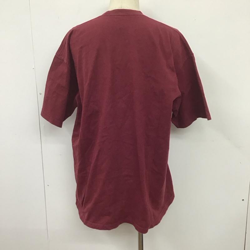 プロクラブ PRO CLUB Tシャツ 半袖 半袖カットソー 無地Tシャツ クルーネックカットソー XXL 無地 えんじ / ワインレッド / メンズ USED 古着 中古 10107685