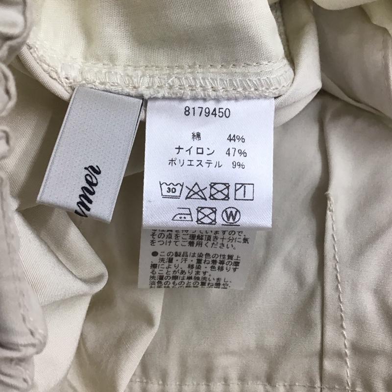 アリュメール ALLUMER パンツ ワークパンツ、ペインターパンツ 8179450 M-51ミリタリーシェルパンツ 無地 オフホワイト / オフホワイト / レディース USED 古着 中古 10145027