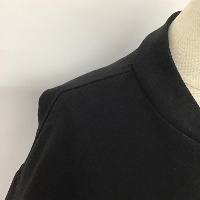 ザラ ZARA ジャケット、上着 ジャケット、ブレザー ジップアップジャケット ジャンパー ジャケット カジュアルジャケット アウター S 無地 黒 / ブラック / レディース USED 古着 中古 10109251