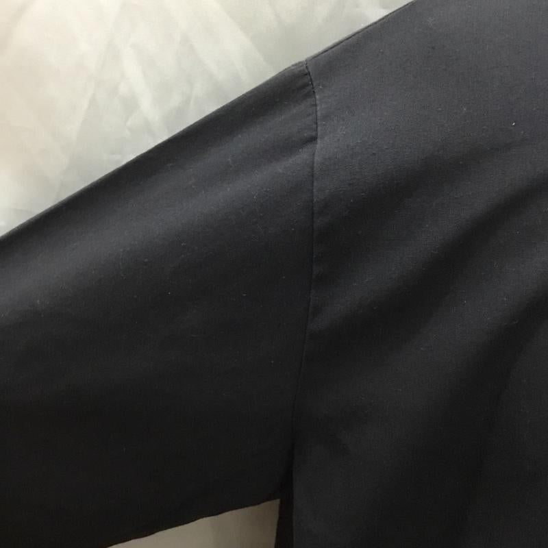 古着 USED ジャケット、上着 ジャケット、ブレザー 長袖ジャケット ノーカラージャケット 前ボタンカーディガン 無地 黒 / ブラック / メンズ USED 古着 中古 10114829