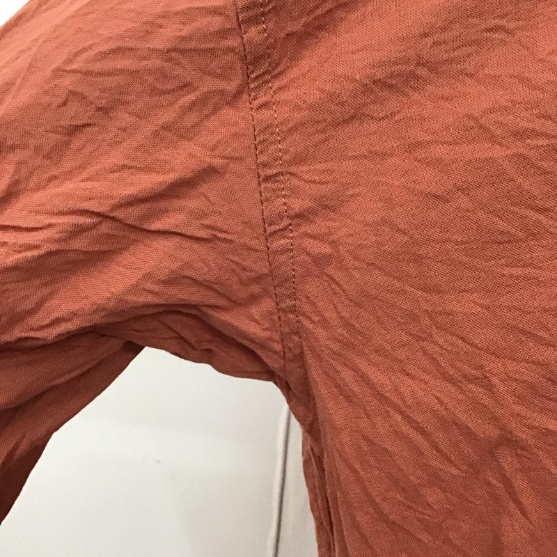 サマンサモスモス Samansa Mos2 シャツ、ブラウス 長袖 1709653 コットン FREE 無地 赤 / レッド / レディース USED 古着 中古 10115032