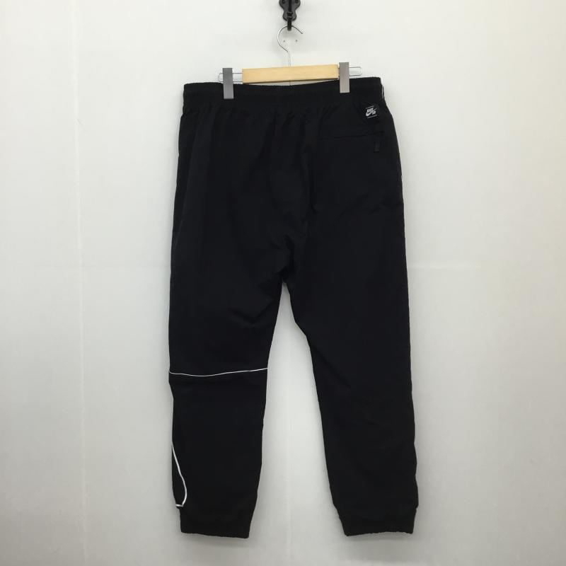 ナイキ NIKE パンツ ワークパンツ、ペインターパンツ NIKE SWOOSH TRACK PANT AJ9773-010 L プリント 黒 / ブラック / メンズ USED 古着 中古 10127628