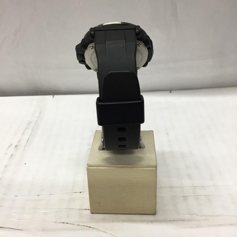 プロトレック PRO TREK 腕時計 アナログ(クォーツ式) PRW-6600Y 電波ソーラー 箱有 ロゴ、文字 黒 / ブラック / メンズ USED 古着 中古 10106445