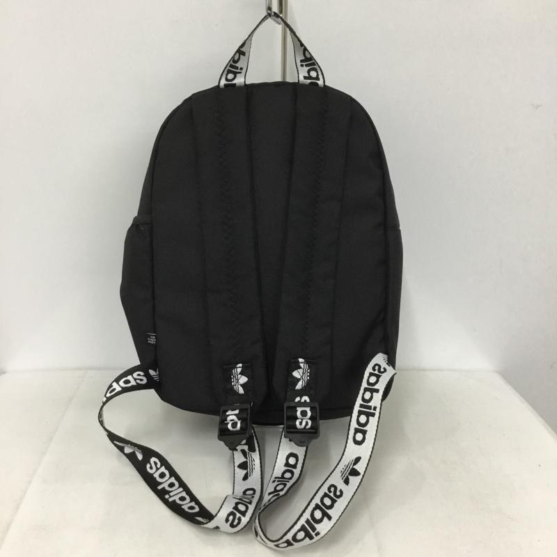 アディダス adidas リュックサック、デイパック リュックサック、デイバッグ H37065 アディカラークラシック バックパック SMALL ロゴ、文字 黒 / ブラック / レディース USED 古着 中古 10133824