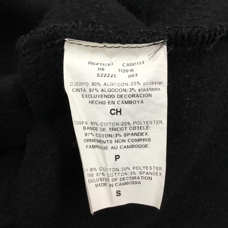 シュプリーム Supreme パーカー 長袖 Champion×Supreme 17SS satinlogohooded 長袖パーカー コラボ S ロゴ、文字 黒 / ブラック / メンズ USED 古着 中古 10108249