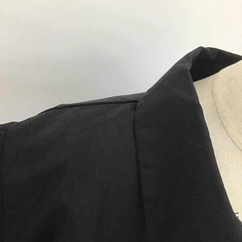 ザラ ZARA シャツ、ブラウス 長袖 8351 249 800 シャーリング XL 無地 黒 / ブラック / レディース USED 古着 中古 10112047