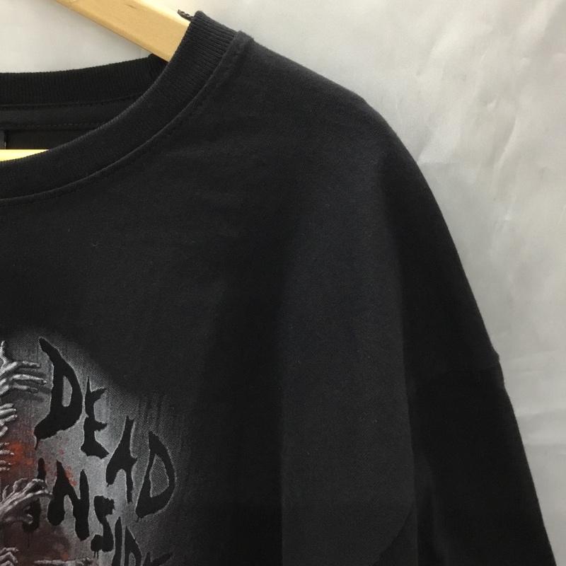 古着 USED Tシャツ 半袖 半袖カットソー プリントTシャツ クルーネックカットソー バンドTシャツ XL プリント 黒 / ブラック / メンズ USED 古着 中古 10106895